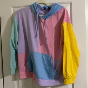 Multicolor hoodie